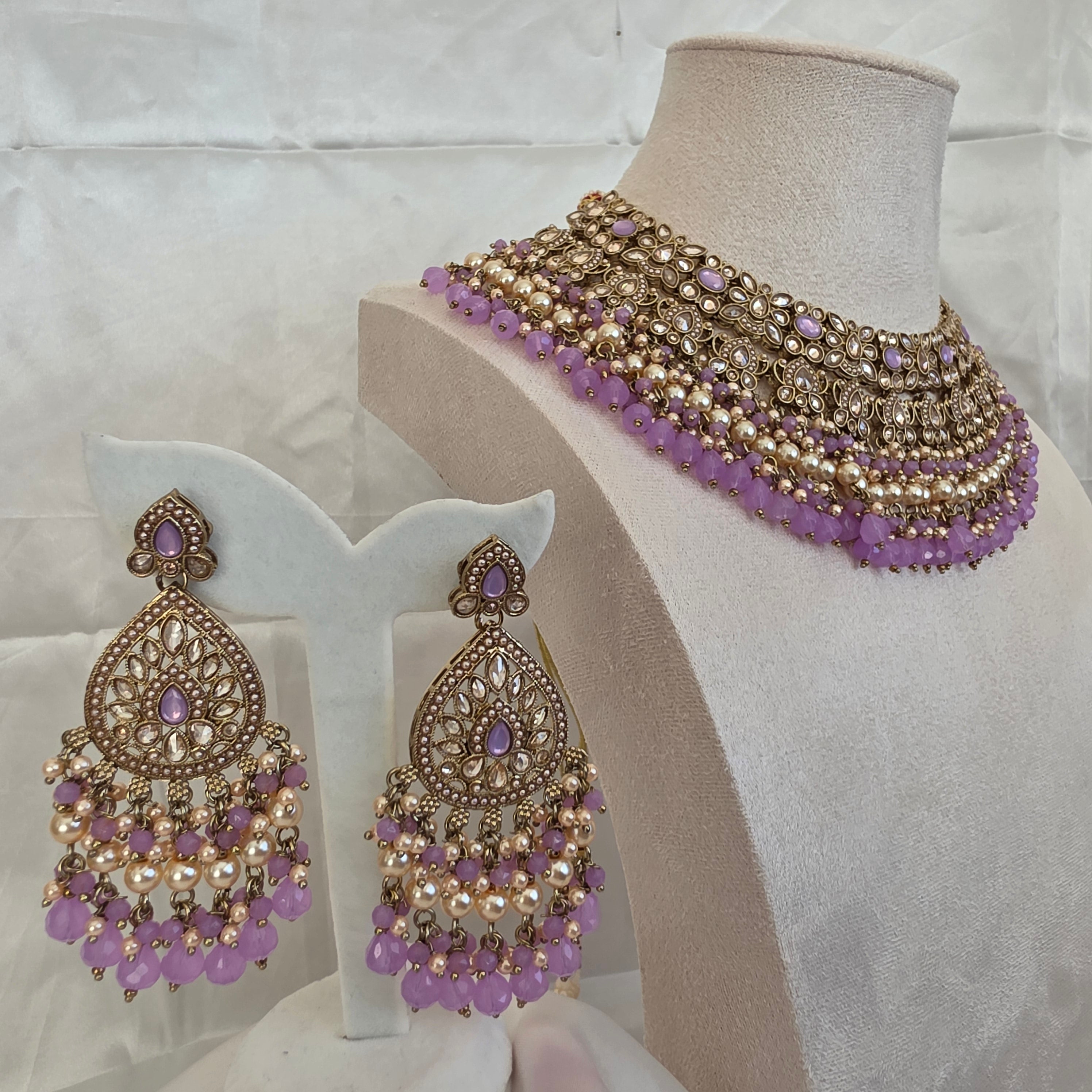 MAHA Crystal Necklace set