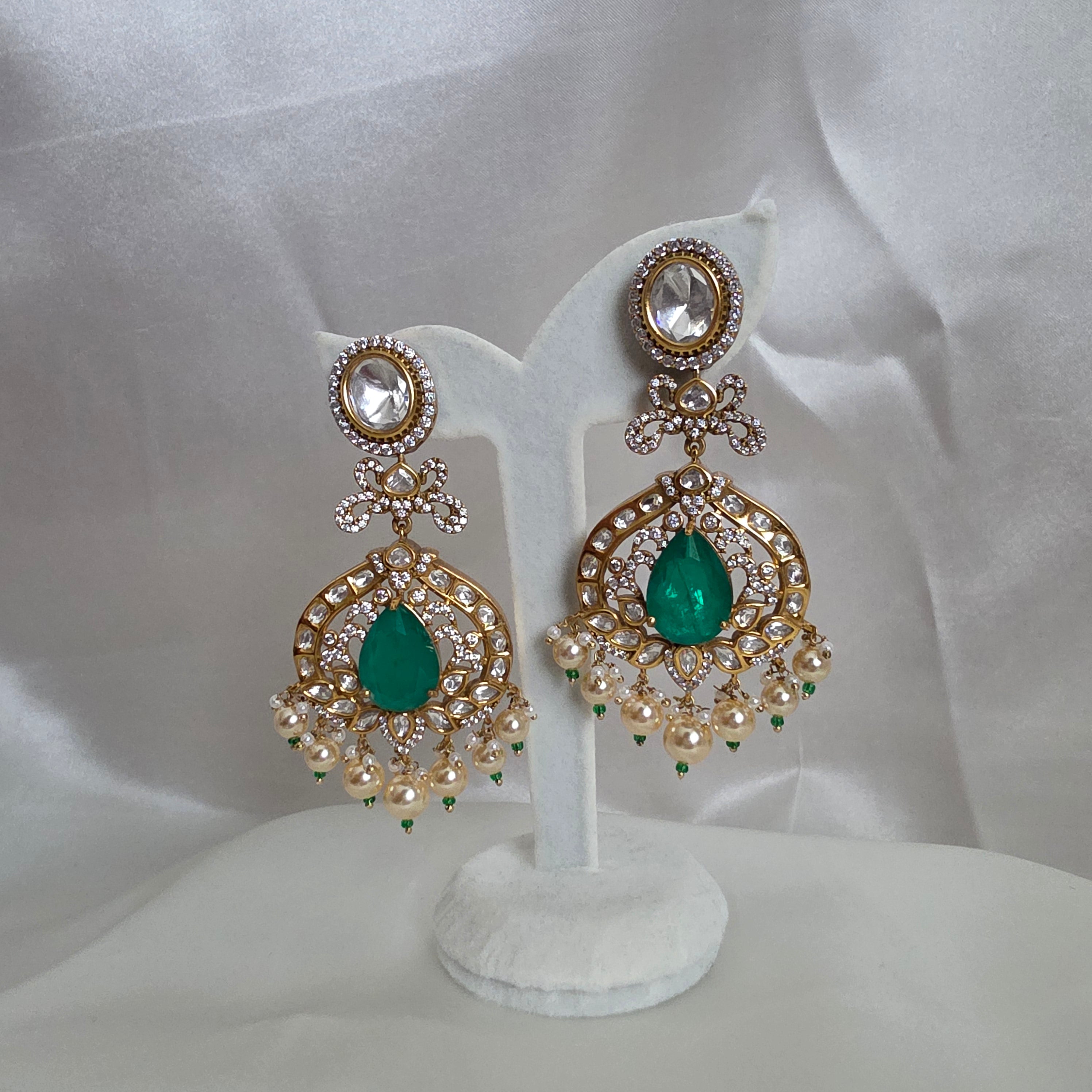 Kundan earring 004B