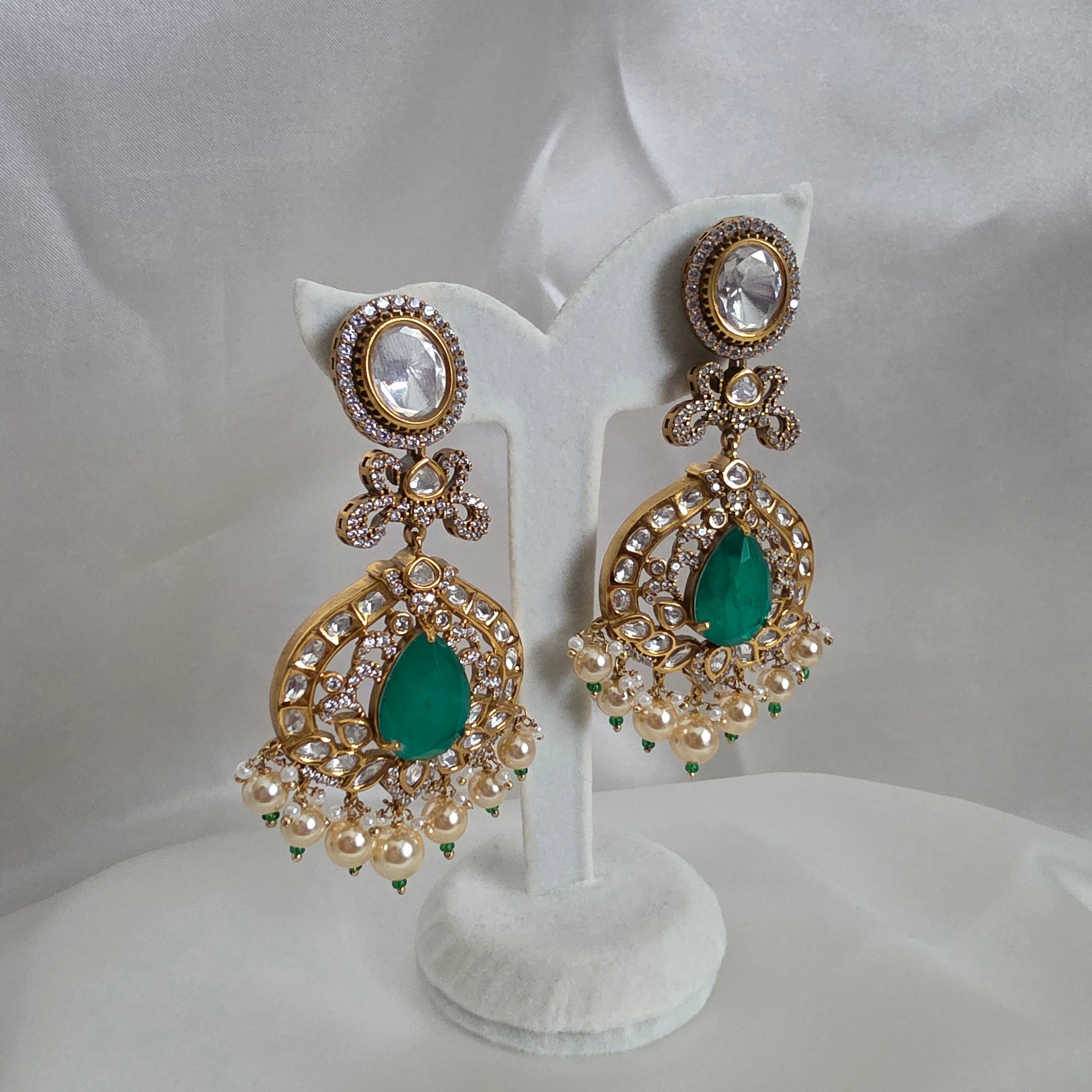 Kundan earring 004B