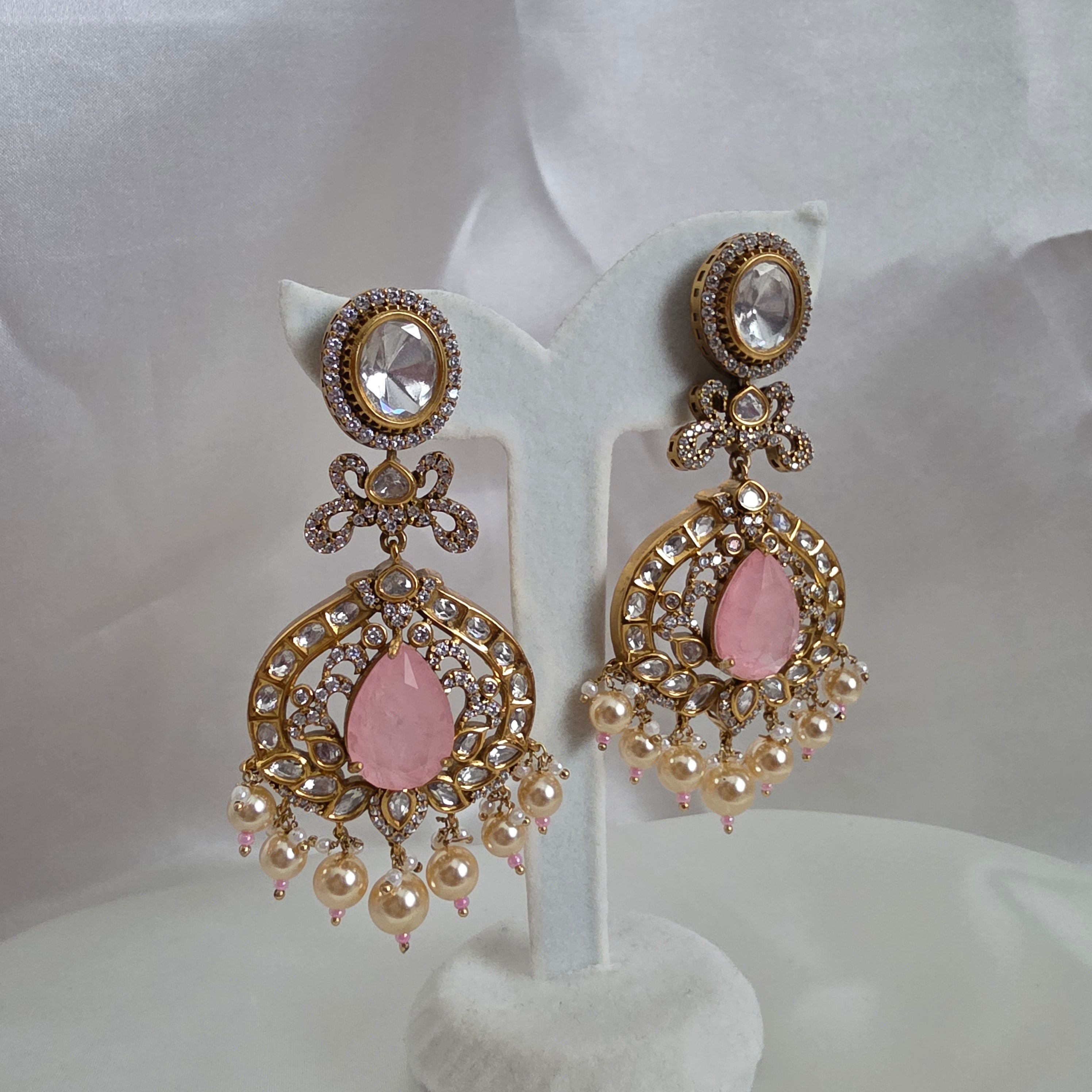 Kundan earring 004B